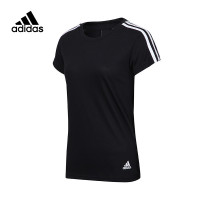 adidas阿迪达斯 男女运动休闲针织短袖T恤S97183