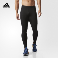 adidas 阿迪达斯 跑步 男子 跑步紧身裤 黑 B47717