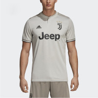 Adidas阿迪达斯T恤男装 新款JUVE足球尤文图斯球迷版客场短袖比赛服CF3488