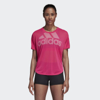 Adidas阿迪达斯女子Magic Logo Tee圆领舒适运动休闲短T恤CZ8006