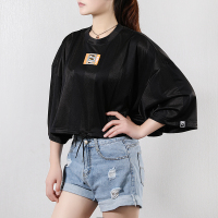 PUMA彪马 春夏女子圆领抽绳短袖T恤Retro 579523