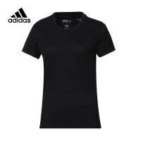 adidas阿迪达斯 夏季女子运动短袖T恤 FK0486