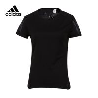adidas阿迪达斯女 运动训练透气短袖T恤CF2148