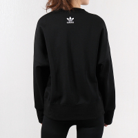 adidas阿迪达斯三叶卫衣女装2019春季新款针织运动套头衫DV2623