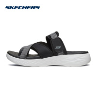 Skechers斯凯奇男鞋夏季魔术贴凉鞋 简约休闲拖鞋沙滩鞋55361