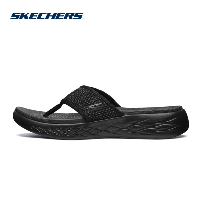 Skechers/斯凯奇男鞋夏季新款夹趾人字拖鞋 时尚休闲沙滩鞋 55375