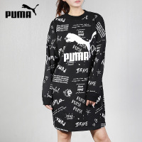 PUMA彪马 女装秋冬新款长款运动服ins休闲连衣裙595219-61