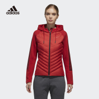 adidas阿迪达斯NEO 19冬女运动连帽羽绒服棉服外套 DM4353 DM4349