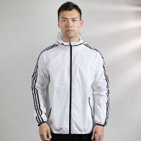 adidas阿迪达斯外套男装2019春秋季新款运动服茄克休闲夹克EH3806