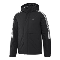 Adidas阿迪达斯男装新款运动夹克保暖连帽羽绒服EH3995