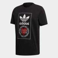 Adidas阿迪达斯三叶草男子UNI TEE短袖GK7166