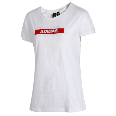 Adidas阿迪达斯女子GFX TEE ADIDAS短袖EH3860