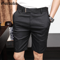 Gurbaks韩版休闲短裤男 夏季纯色五分裤薄款透气沙滩短裤男GD9945
