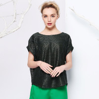 TZI091ML简约大气淑女气质宽松上衣