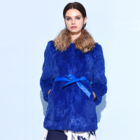 CZG125LA时尚气质常规款兔毛皮草外套