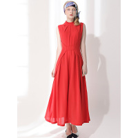 CHE028HO气质淑女风收腰显瘦连衣裙