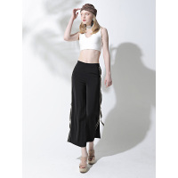 CTT001HE休闲运动款透气阔腿裤