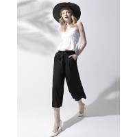 CZG262HE气质简约显瘦款阔腿裤