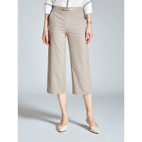 TBW023MS[夏季新品]OL简约阔腿七分裤