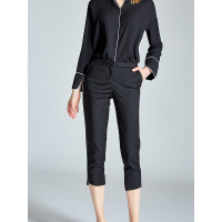 TBW037HE[夏季新品]OL时尚休闲女式西裤