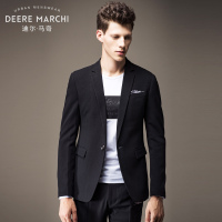 迪尔马奇秋装新款男士商务休闲西装 修身款小西服外套M26011Y
