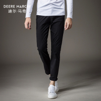 迪尔马奇春装新款男士休闲裤 潮男修身直筒长裤子多色M16790