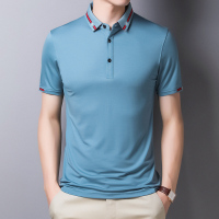 卡帝乐鳄鱼(CARTELO)男士翻领短袖T恤棉质夏季新品商务休闲短袖PoLO衫上衣