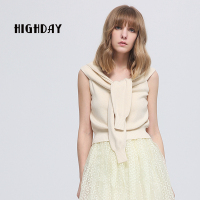 highday轩日度假风无袖针织背心