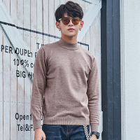 超音狼秋冬季男装立领军绿色夹克外套MS-SJ6022