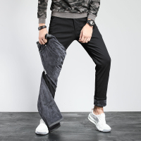 超音狼秋冬男装时尚加绒加厚弹力休闲长裤MP-851