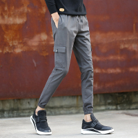 超音狼春夏款 松紧腰束脚休闲工装裤MP-839