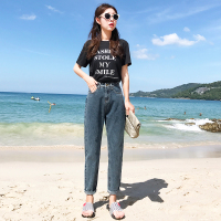 天淳尔春夏款 宽松哈伦牛仔裤HYS-H228