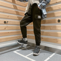 天淳尔春夏款 束脚休闲九分工装裤XSYC-6634