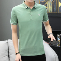 超音狼夏款 翻领条纹休闲POLO衫男UK-T2028