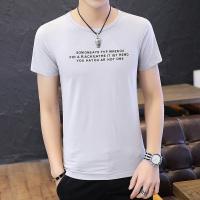 超音狼夏款 休闲英文印花T恤UK-T2042