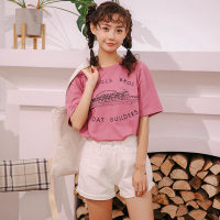 天淳尔夏款 休闲卷边牛仔短裤KJMM-822