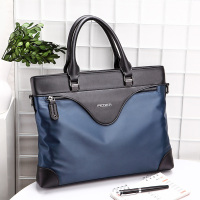 斐格FEGER手提包男士商务包牛津布潮男斜挎包包软电脑包休闲背包公文包男2002L