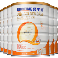 合生元呵护较大婴儿配方奶粉2段900g婴幼儿奶粉6-12个月*6罐