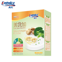 英氏美食加婴儿面条 宝宝营养辅食 儿童西兰花香菇线面240g 小袋分装