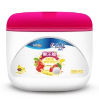 英氏果乐维乳酸菌米粉（香蕉+草莓）宝宝辅食 婴儿米糊*1罐