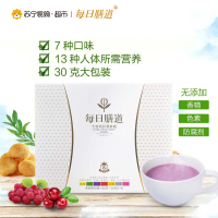 优味工房 每日膳道 七宝全营养低热方便健康代餐营养餐饱腹代餐粉30g*14