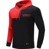 李宁星战联名款男子运动时尚系列套头连帽宽松运动卫衣