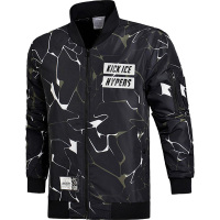 李宁男子时尚运动系列棒球立领防水夹克上衣