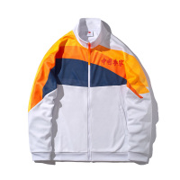 中国李宁纽约时装周男子长袖立领时尚运动服外套