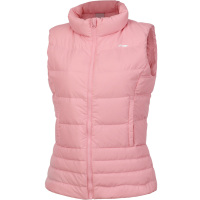 李宁女子运动舒适立领羽绒马甲