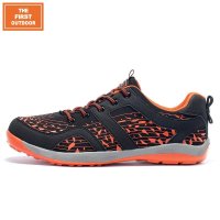 美国第一户外登山徒步鞋户外收纳鞋越野跑鞋防水透气男夜光鞋防滑