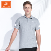 美国户外 polo衫短袖男 夏季透气吸汗polo衫休闲翻领修身T恤