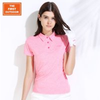 美国户外女士透气速干高尔夫商务休闲POLO衫(速干)