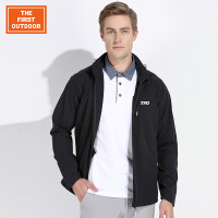 美国户外男士收纳机遮阳夹克防污耐磨透气商务休闲服锦纶