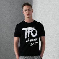 TFO 防紫外线 舒适透气 亲肤棉质 不起球不起皱 男款 短袖速干T恤